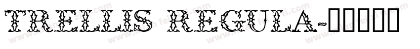 Trellis Regula字体转换